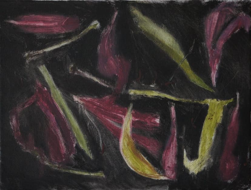 Interior with Dark Figure
